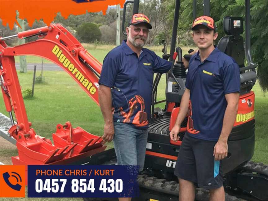 Diggermate Mini Excavator Hire Stanthorpe, Business directory in Stanthorpe