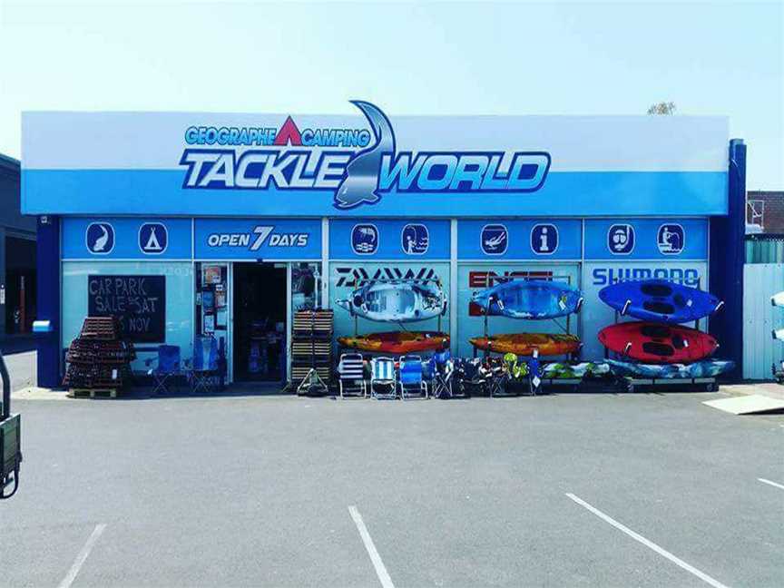 Geographe Camping & Tackle World, Shopping in Busselton