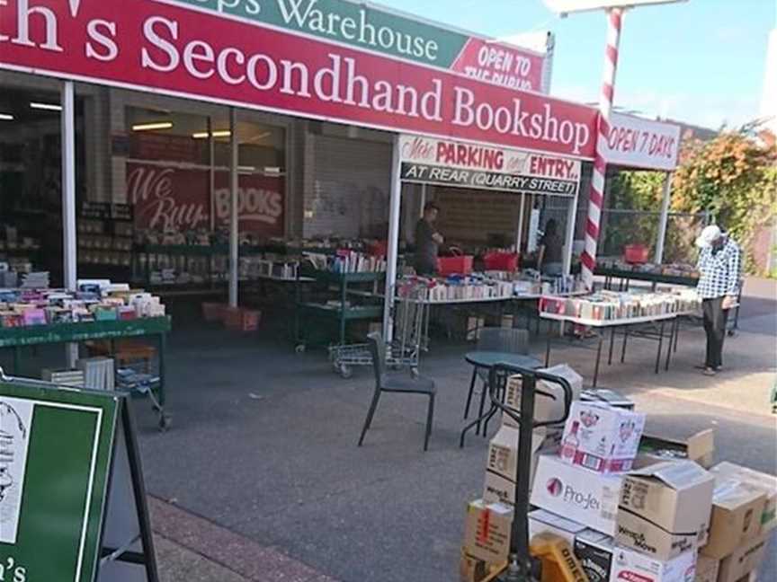 Elizabeth's Bookshop (Warehouse And Administration), Shopping in Fremantle