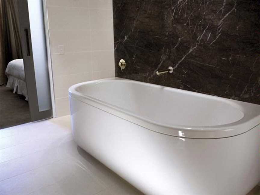 One of quality steel enamel baths we have on display