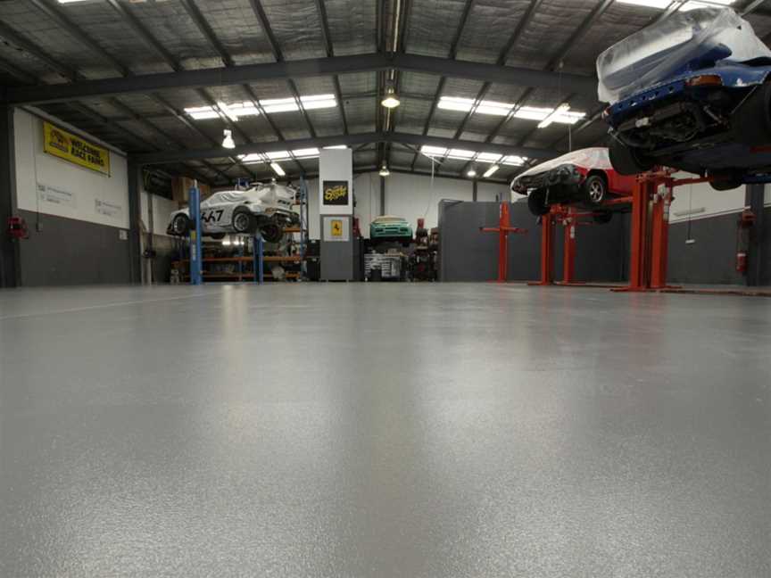 Epoxy Flooring in Garage