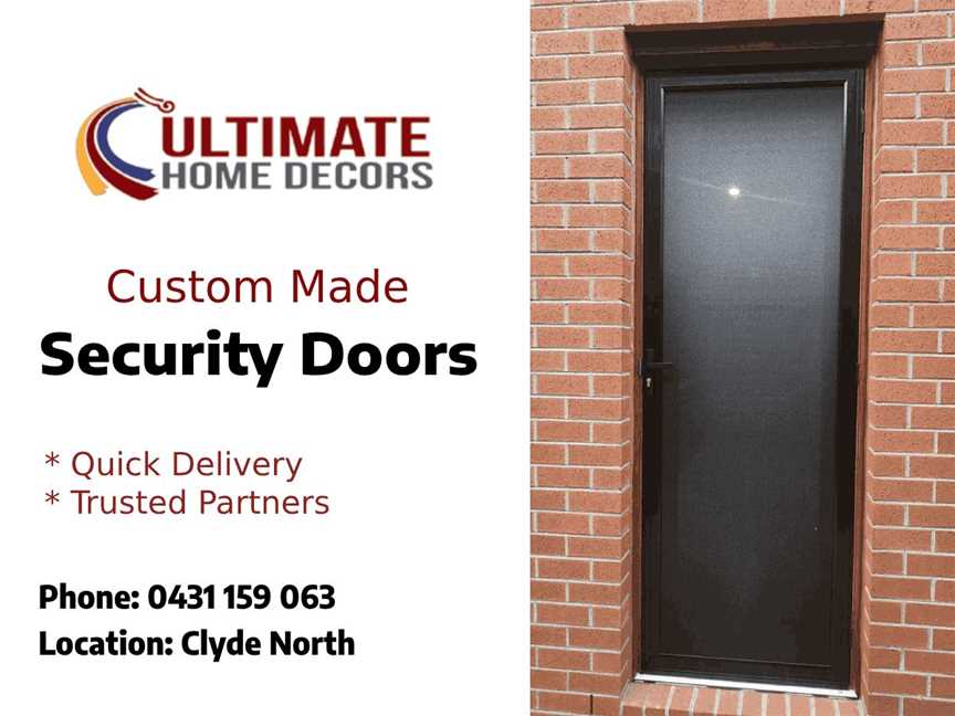 Security door installation service