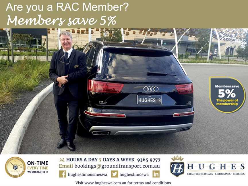 RAC member? Receive a 5% discount