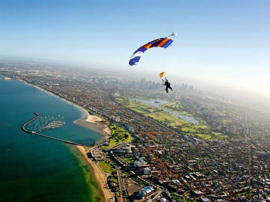 Skydive Melbourne, St Kilda, VIC