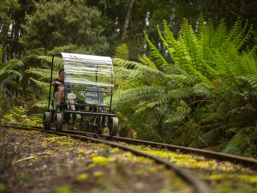 Railtrack Riders, Maydena, TAS