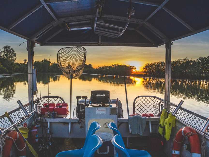 Yellow Water Fishing, Kakadu National Park, NT