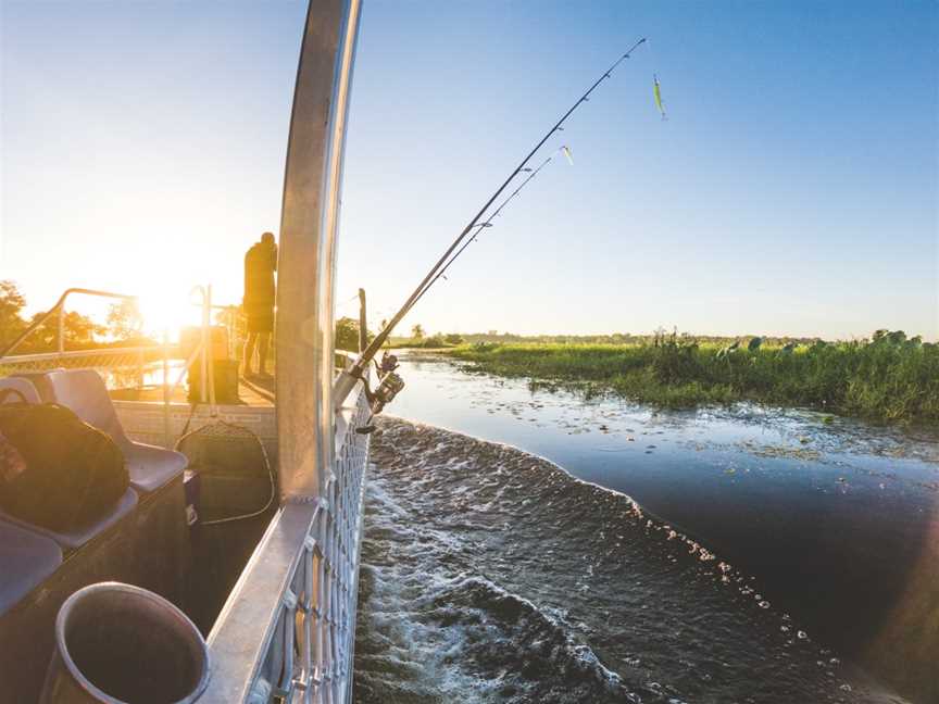 Yellow Water Fishing, Kakadu National Park, NT