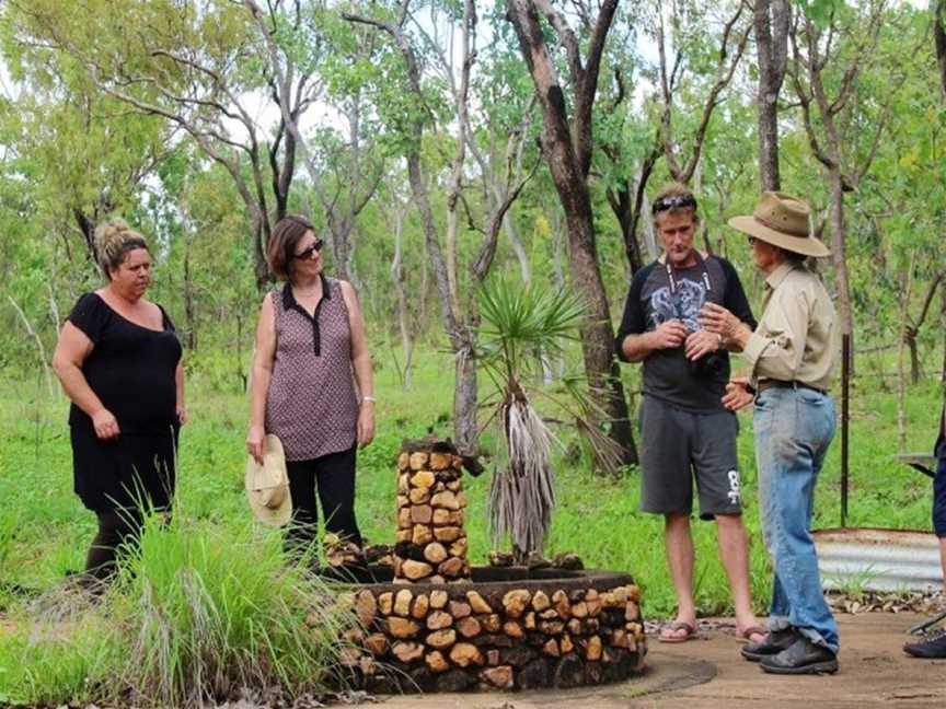 WWII 4RSU Tour at Pell Airstrip, Adelaide River, NT