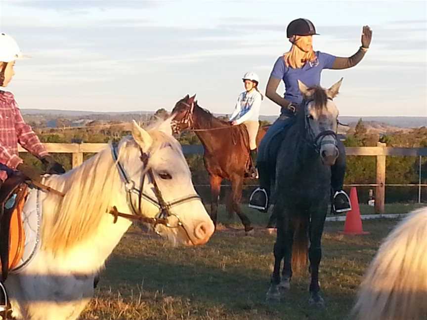 Hills and Hollows Horse Riding School, The Oaks, NSW