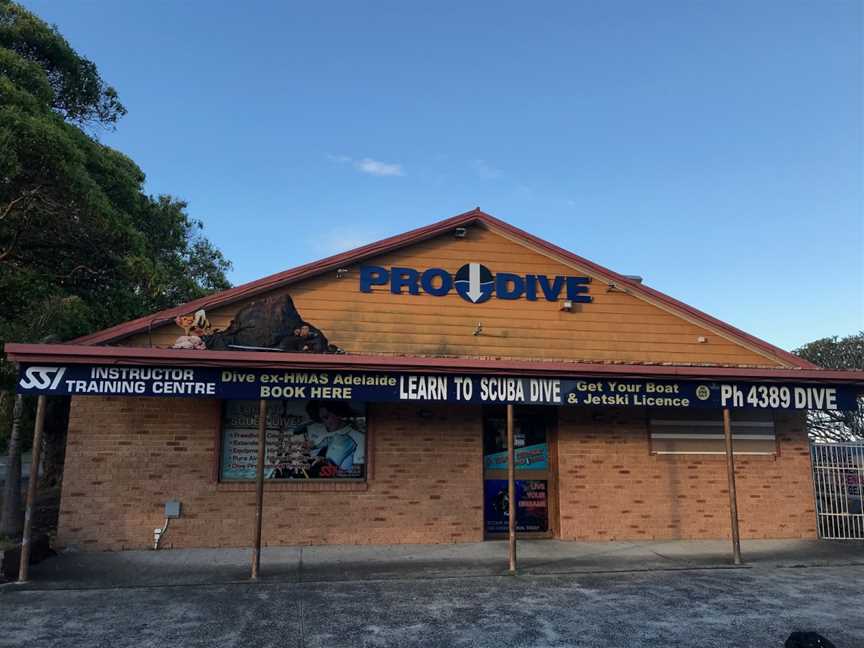 Pro-Dive Central Coast, Killarney Vale, NSW