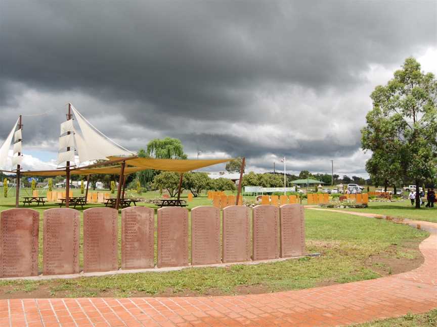 First and Second Fleet Memorial Gardens Guided Tour, Wallabadah, NSW