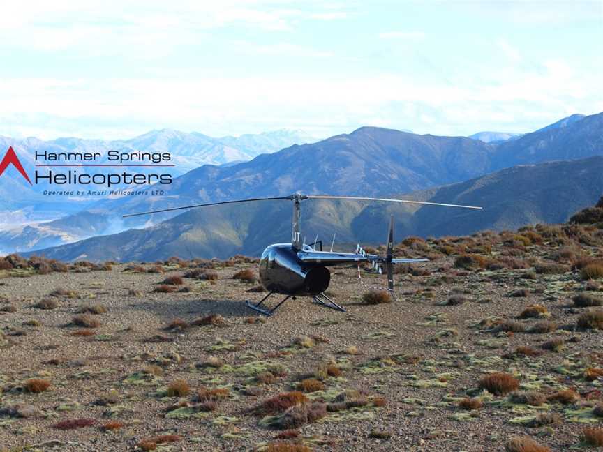 Hanmer Springs Helicopters, Hanmer Springs, New Zealand