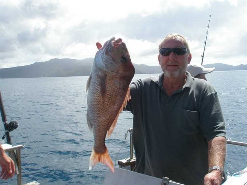 Hooked on Barrier, Great Barrier Island, New Zealand