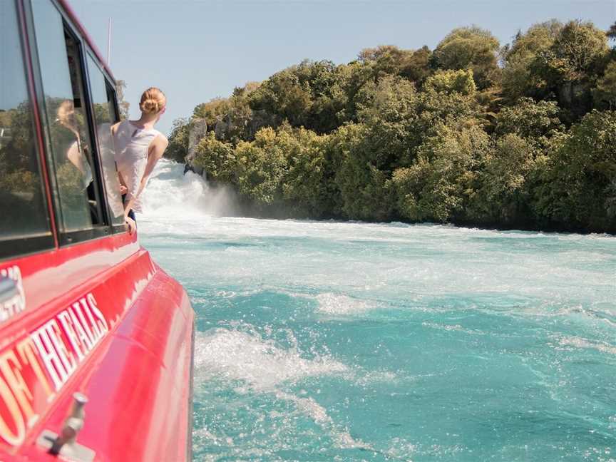 Huka Falls River Cruise, Taupo, New Zealand