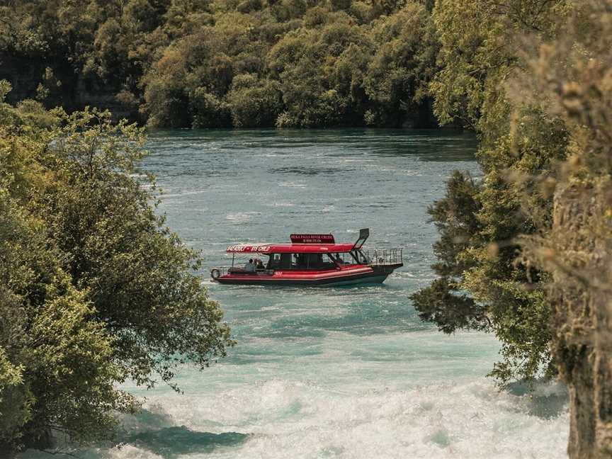 Huka Falls River Cruise, Taupo, New Zealand