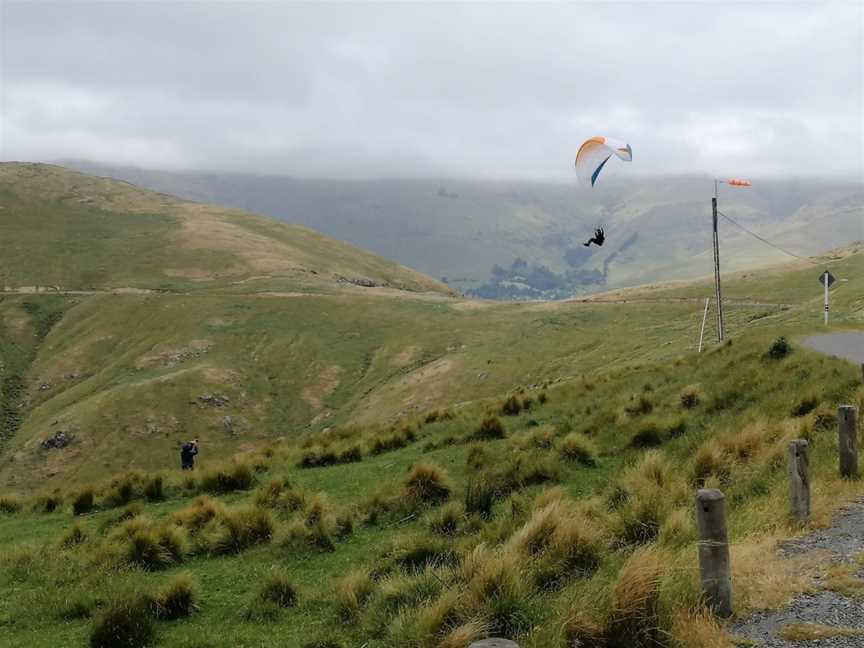 Paragliding Launch Area (CHGPC), Sumner, New Zealand