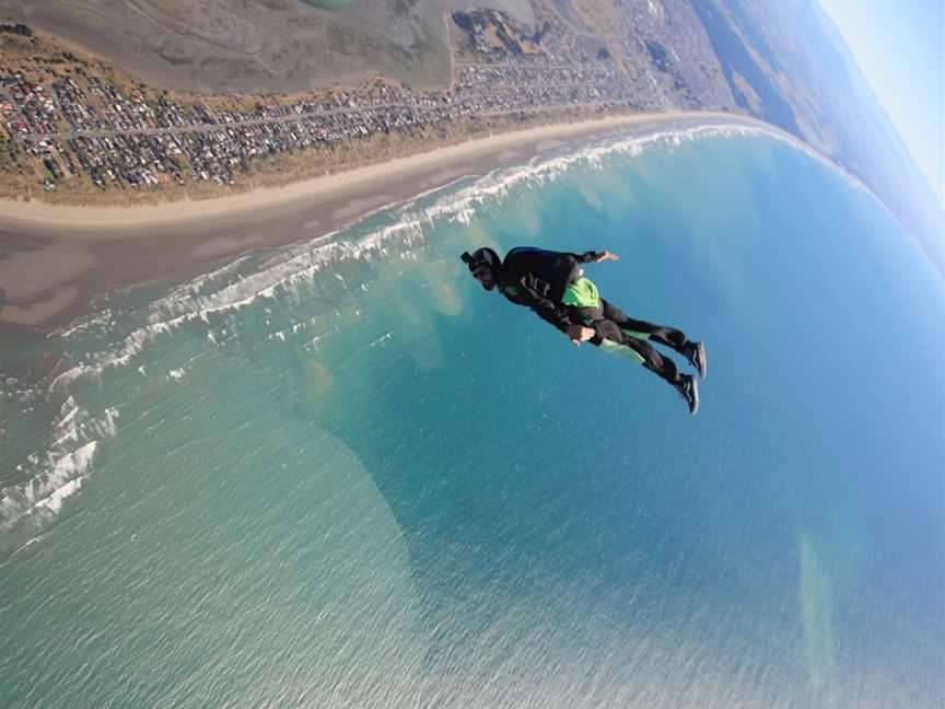 Skydiving Kiwis Otautahi, Christchurch, New Zealand