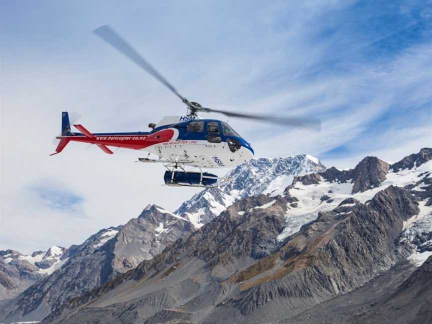 The Helicopter Line, Mount Cook, Glentanner, New Zealand