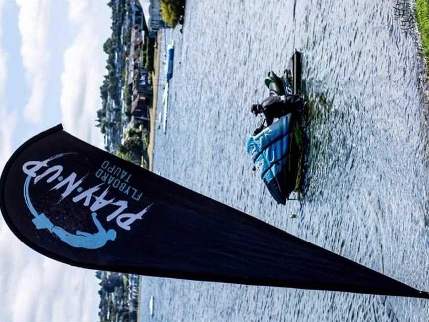 Play-N-Up Flyboard Taupo, Taupo, New Zealand