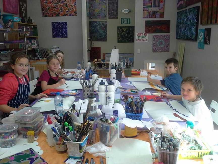 Kids School Holiday Art Workshops