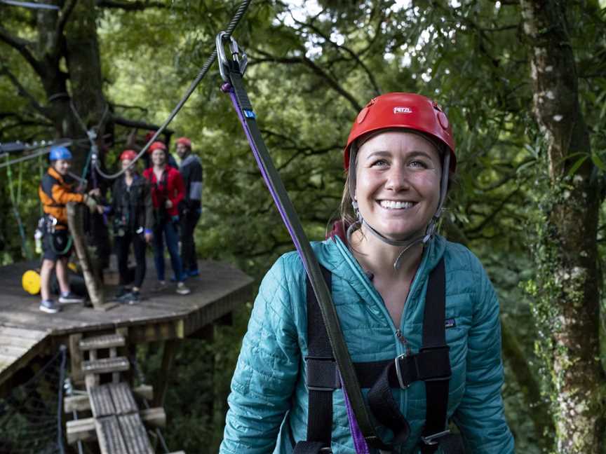 Rotorua Canopy Tours, Fairy Springs, New Zealand