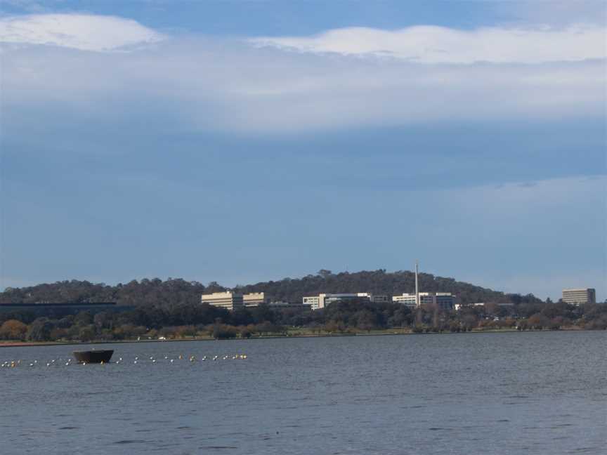 Russell CCanberrafrom Regatta Point