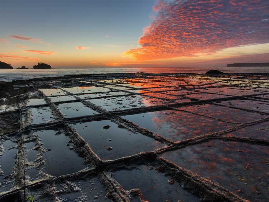 Tessellated Pavement Sunrise Landscape