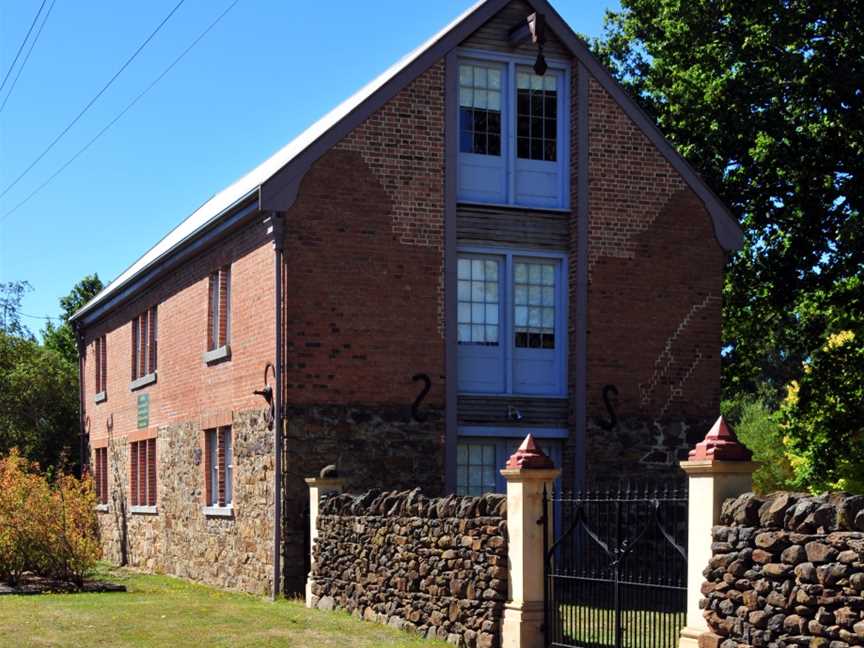 Restored VD Lgrainstorebuildingendview Chudleigh Tasmania