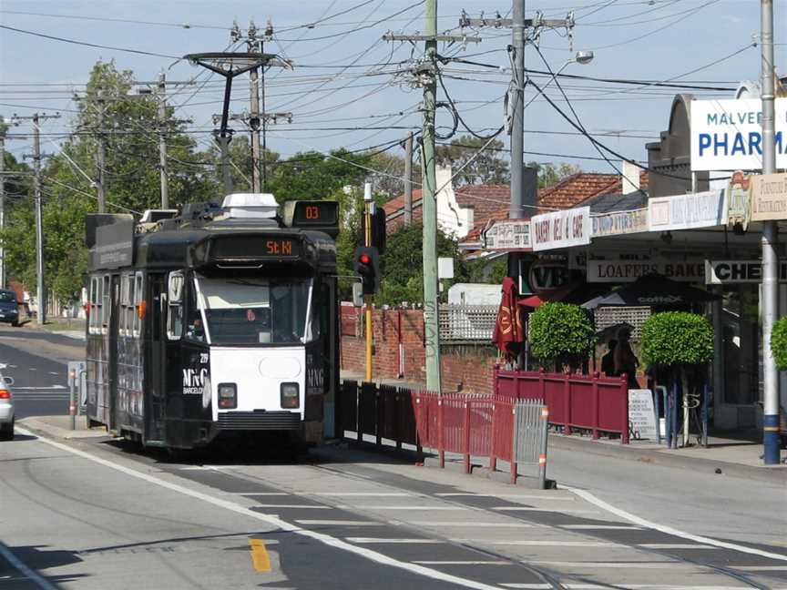 Malvern East Tram Route3