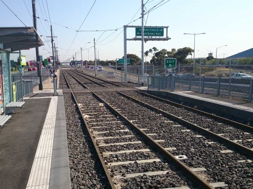 Tramstop56( Earl St Matthews Ave)at Airport West(2)