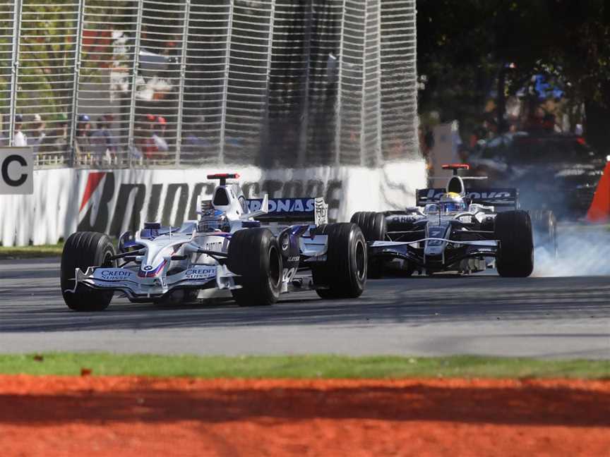 Heidfeldand Rosberg2008 Melb GP