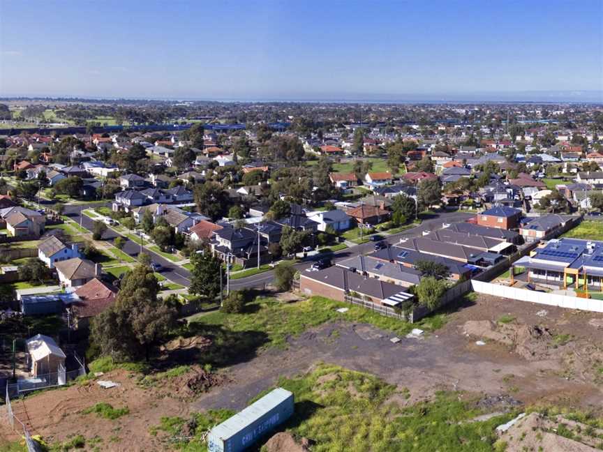 Aerialpanoramaof Laverton CVictoriafacingsouth