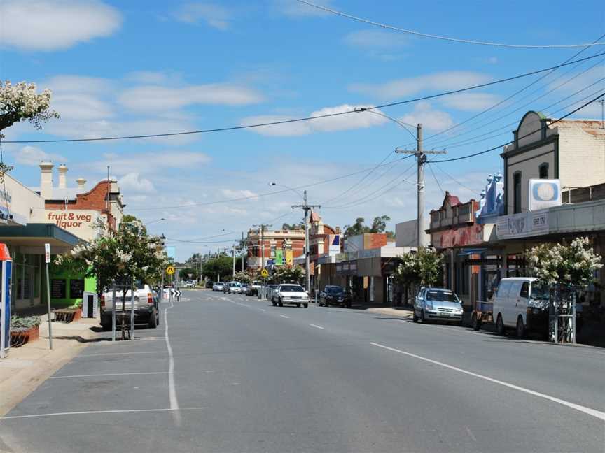 Numurkah Melville Street.JPG