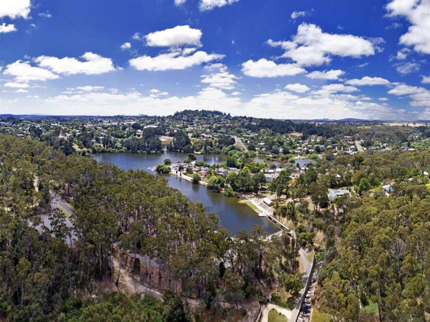 Aerialpanoramaof Lake Daylesford