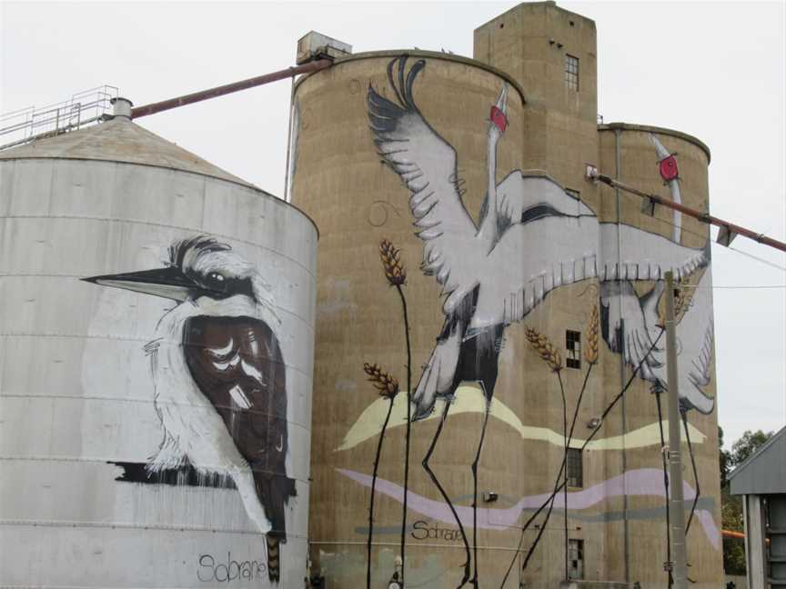 Tungamah Silo Art1