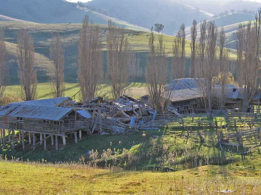 Ensay Shearing Sheds Remains Vic