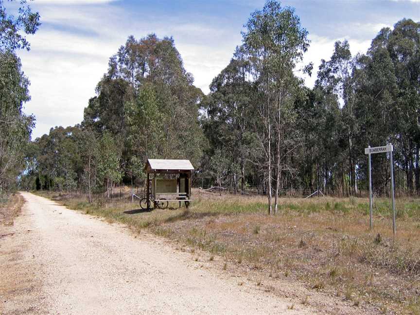 EG Rail Trail looking south at Bumberrah, 18.10.2008.jpg