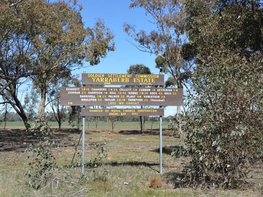 Yarraberb Soldier Settlement Sign.JPG