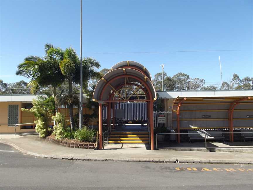 Maryborough West Railway Station CQueensland CJuly2012