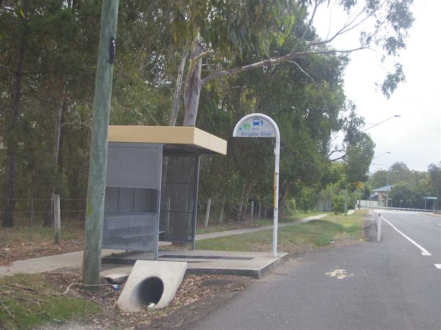 Bangalow Street bus stop, Albany Creek Rd and Bangalow St Bridgeman Downs IMGP0075.jpg