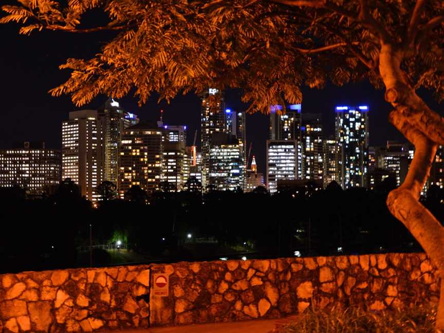 Brisbane Lightsat Nightfrom Kangaroo Point