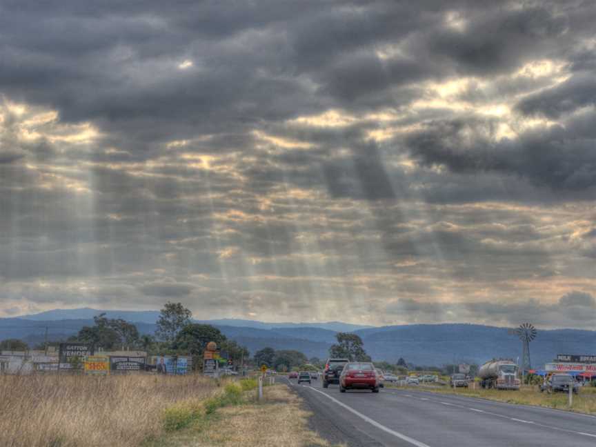 Light Shining Through Clouds