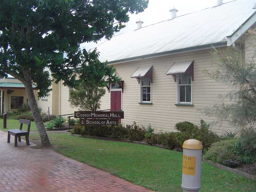 Cooroy Memorial Hall& Schoolof Arts