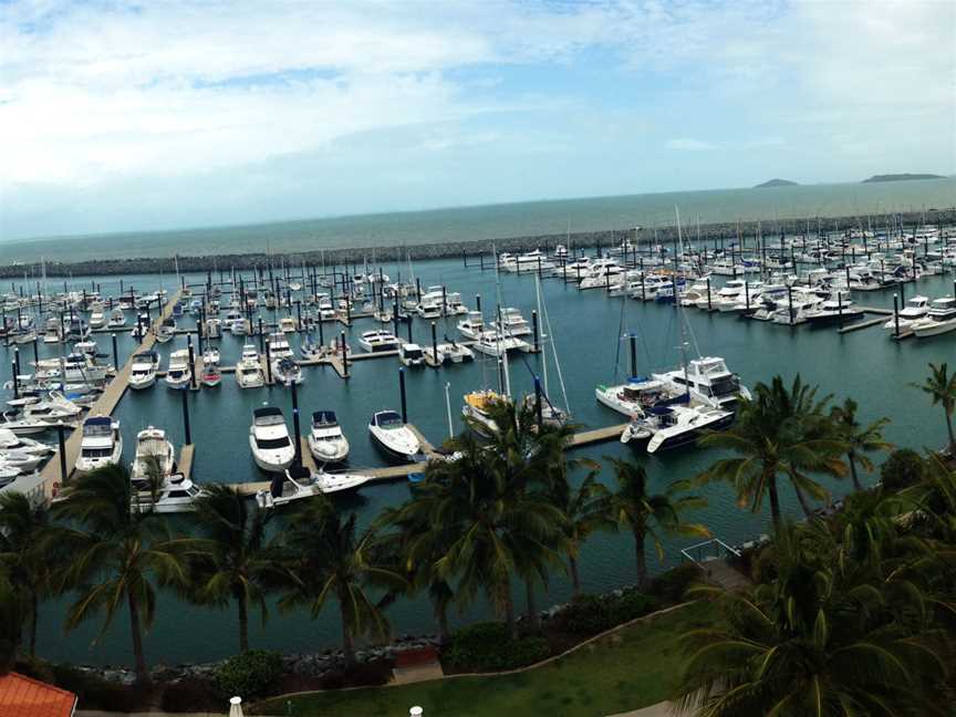 Mackay Marinaasviewedfrom Premier Suiteof Clarion Hotel