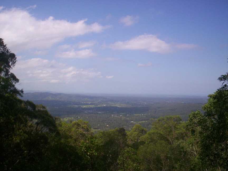 Lookingtowards Glass House Mountainsfrom Camp Mountain