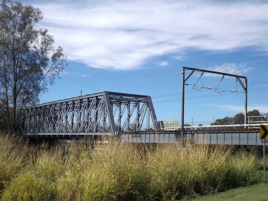 Sadliers Crossing Railway Bridgesideat Wulkuraka CQueensland