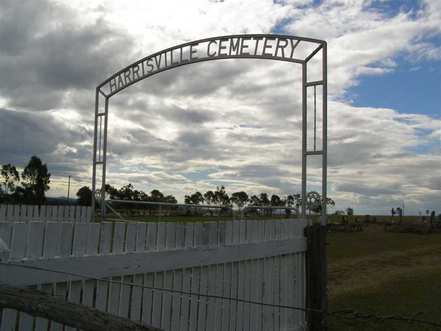 Harrisville Cemeteryentrancegates C2008