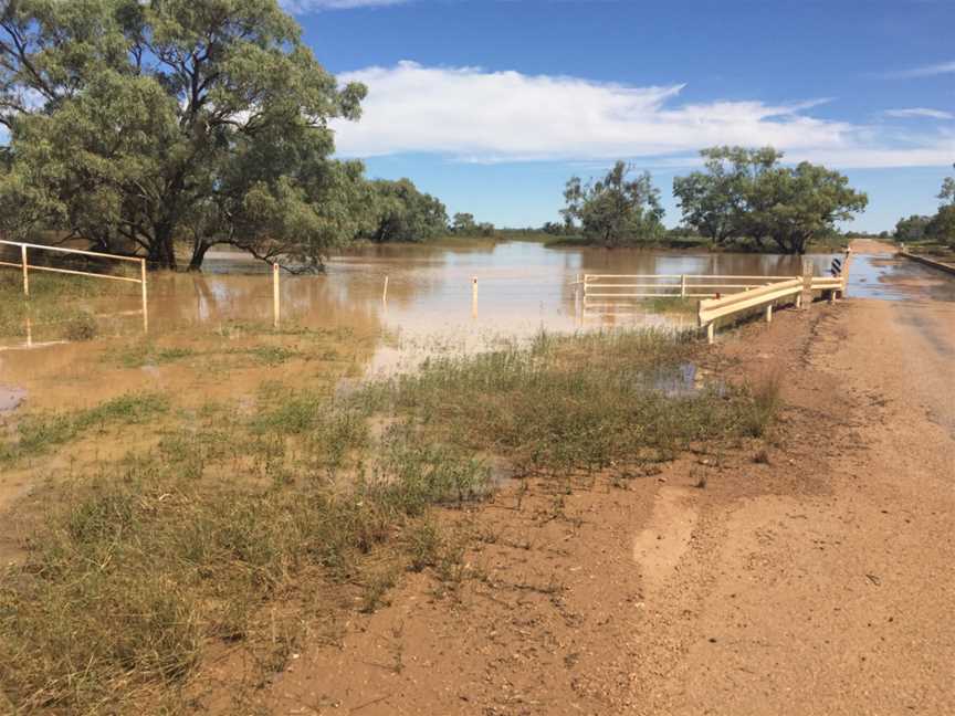 Georgina Riverfloodingnear Bedourie C2016