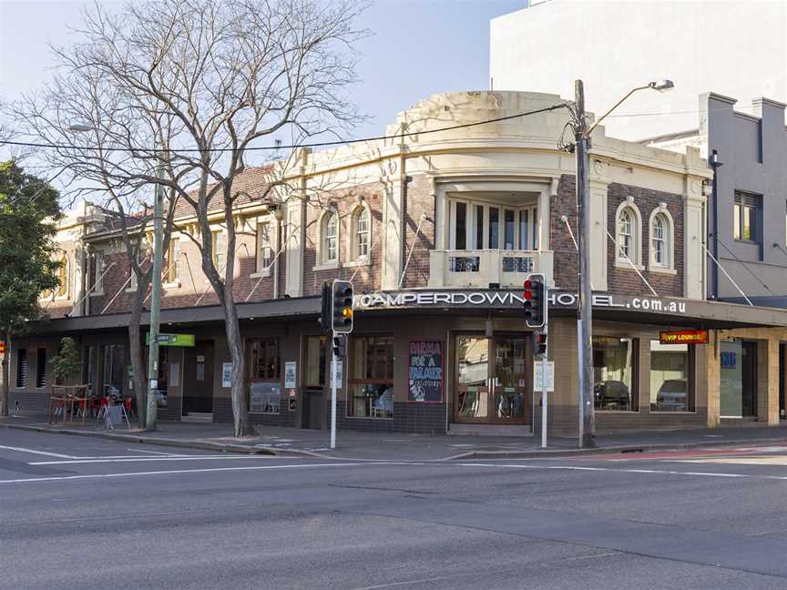 Camperdown Hotel on the corner of Parramatta Rd and Layton St in Camperdown.jpg