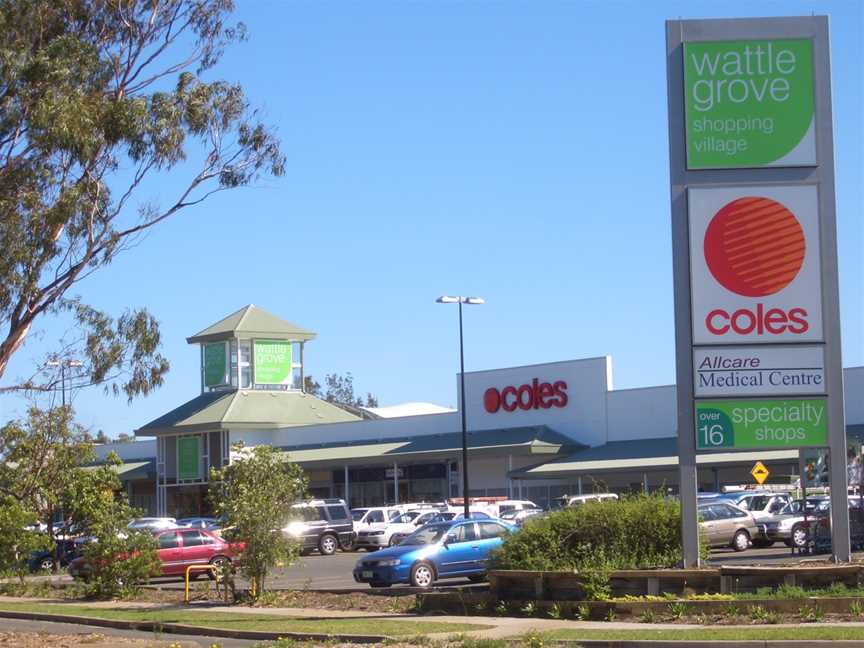 Wattle Grove shopping centre.JPG